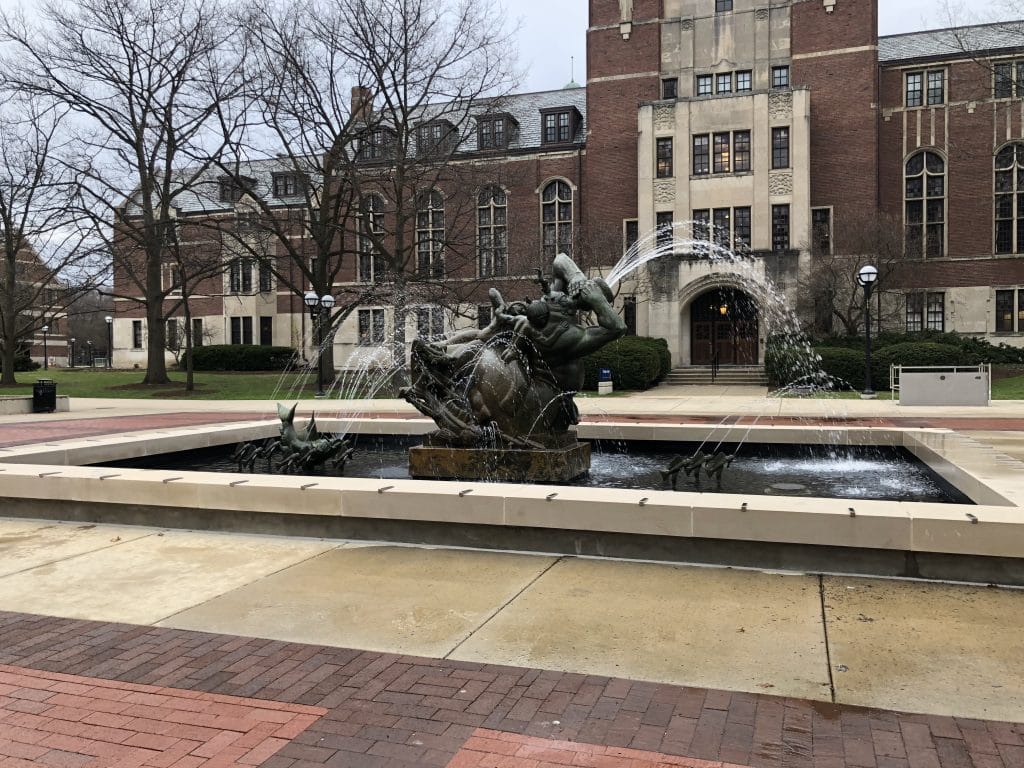 Landmark Restoration: Comprehensive Repair of Michigan University Fountain