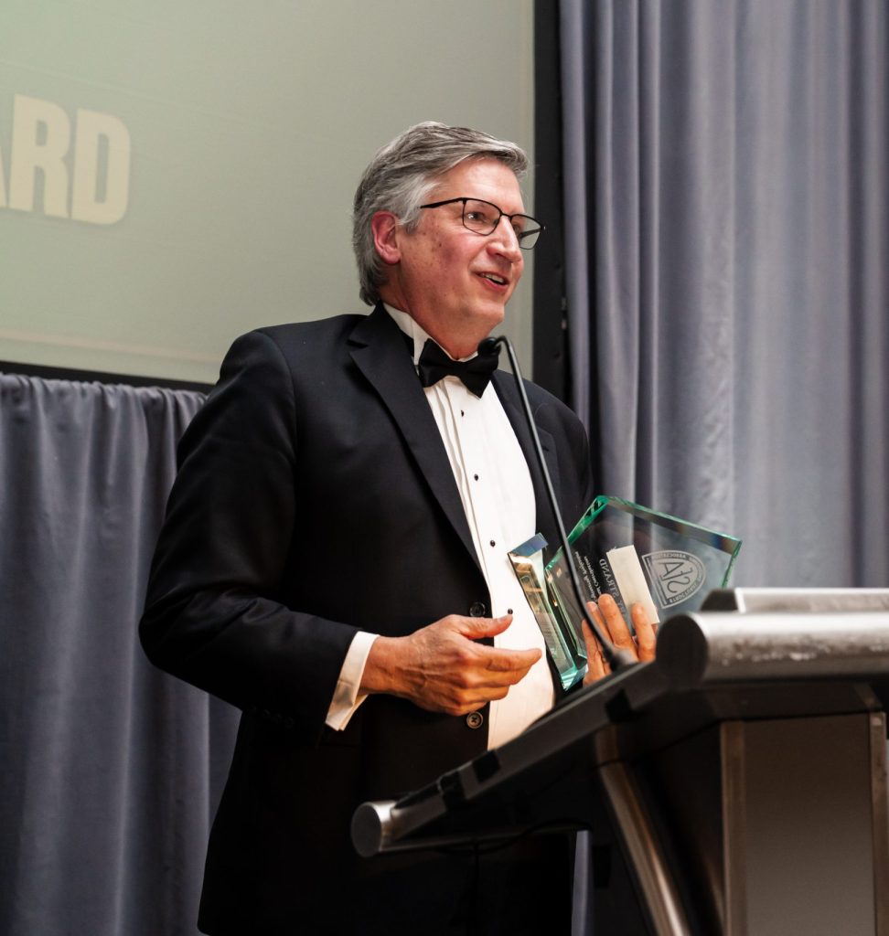 SEA-MW Gives Gary Strand Outstanding Achievement Award, Honors SGH Project Bechtel WaaTeeKaa Railcar Exhibit